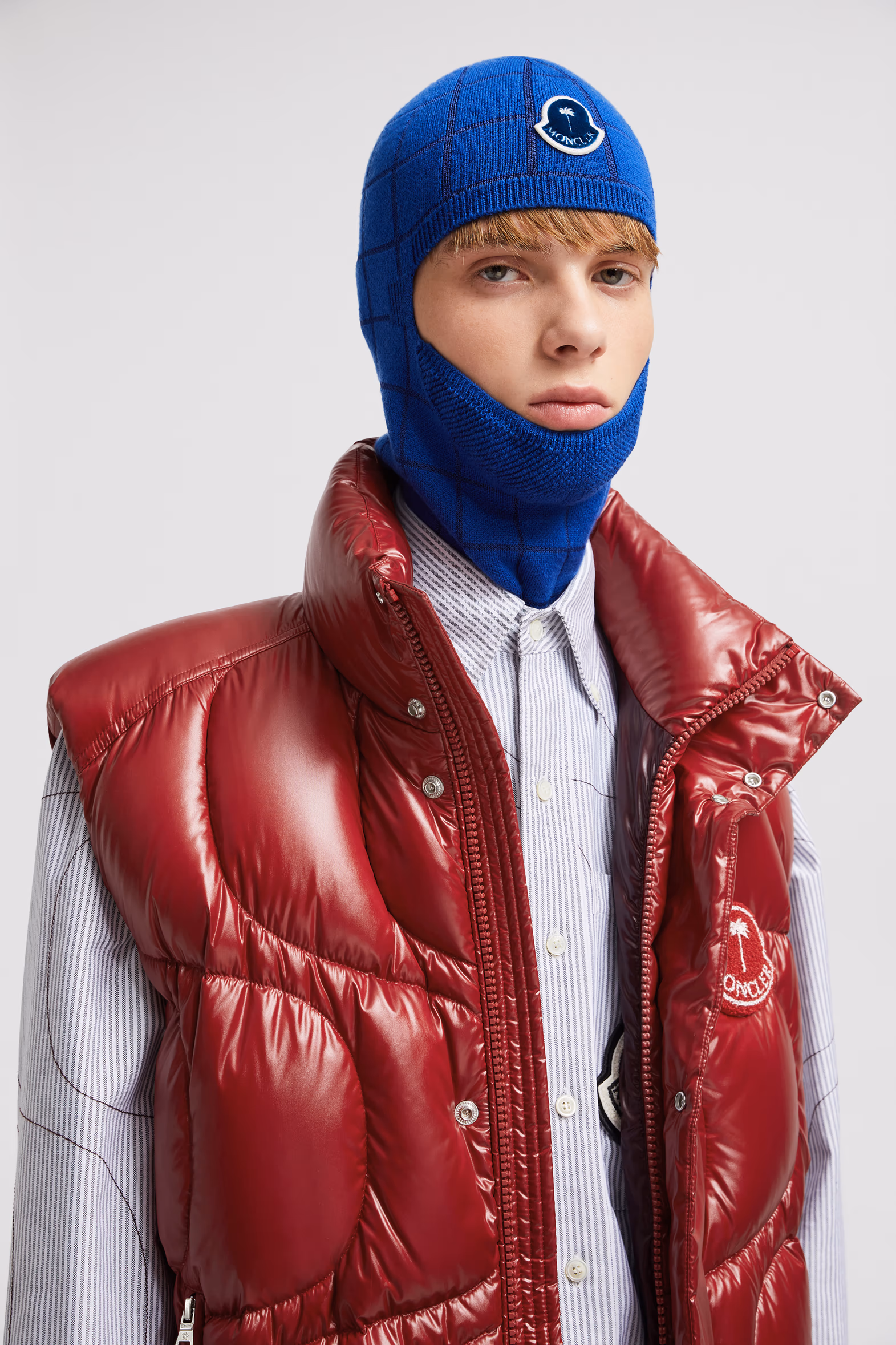 Moncler x Palm Angels Gwenyth Down Vest Gender Neutral Red Moncler 4